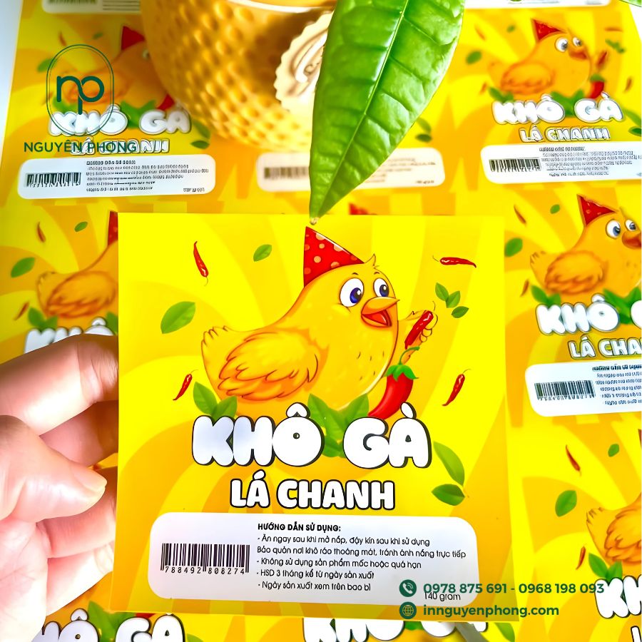 Top 5 Công Ty In Tem Ăn Vặt Giá Rẻ, Chất Lượng Tại TP HCM