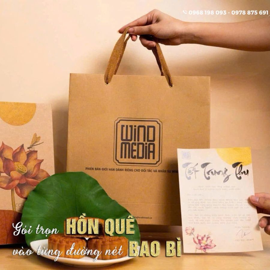 Mẫu túi giấy kraft 