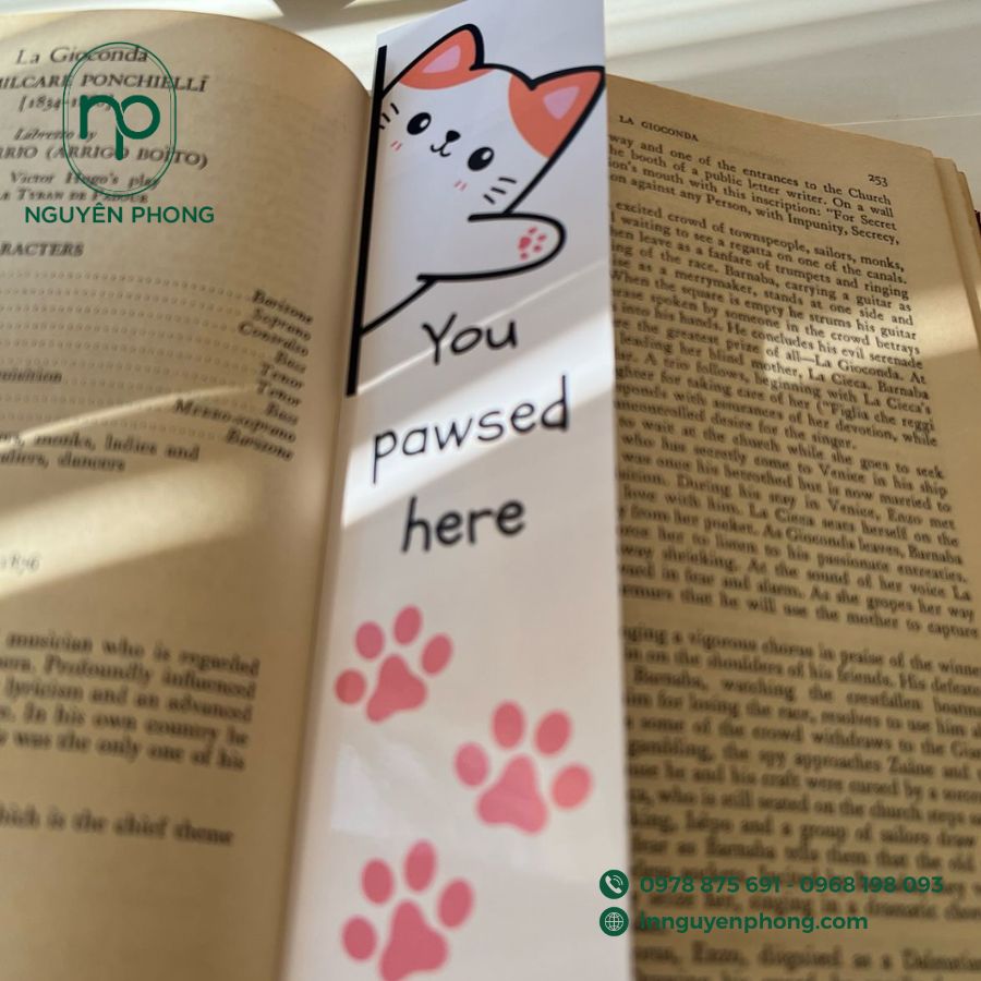 In bookmark đẹp – Giải pháp quảng bá thương hiệu hiệu quả