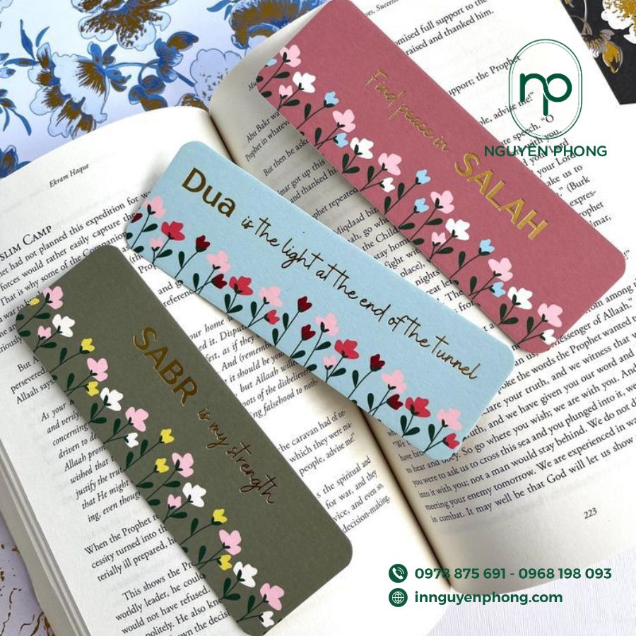 In bookmark đẹp – Giải pháp quảng bá thương hiệu hiệu quả