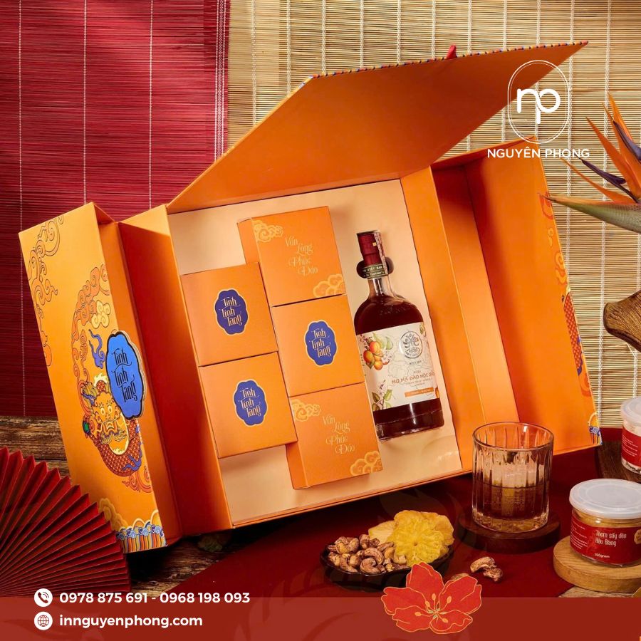 In hộp cứng cao cấp dành cho doanh nghiệp