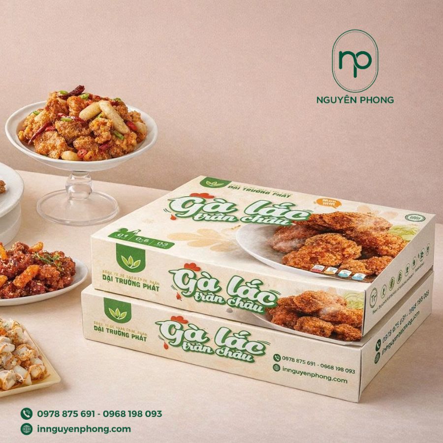 Mẫu hộp đựng gà rán 