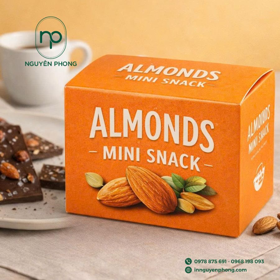 Thiết hộp cứng cao cấp đựng hạnh nhân