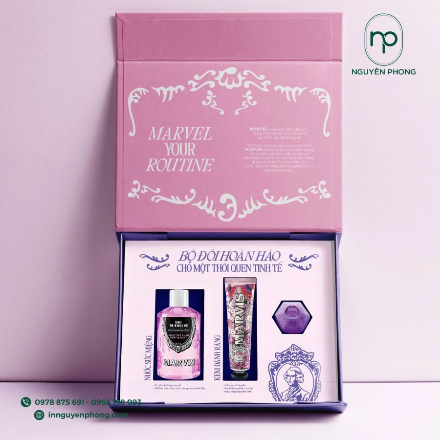 
Hộp cứng đựng mỹ phẩm đẹp gây ấn tượng