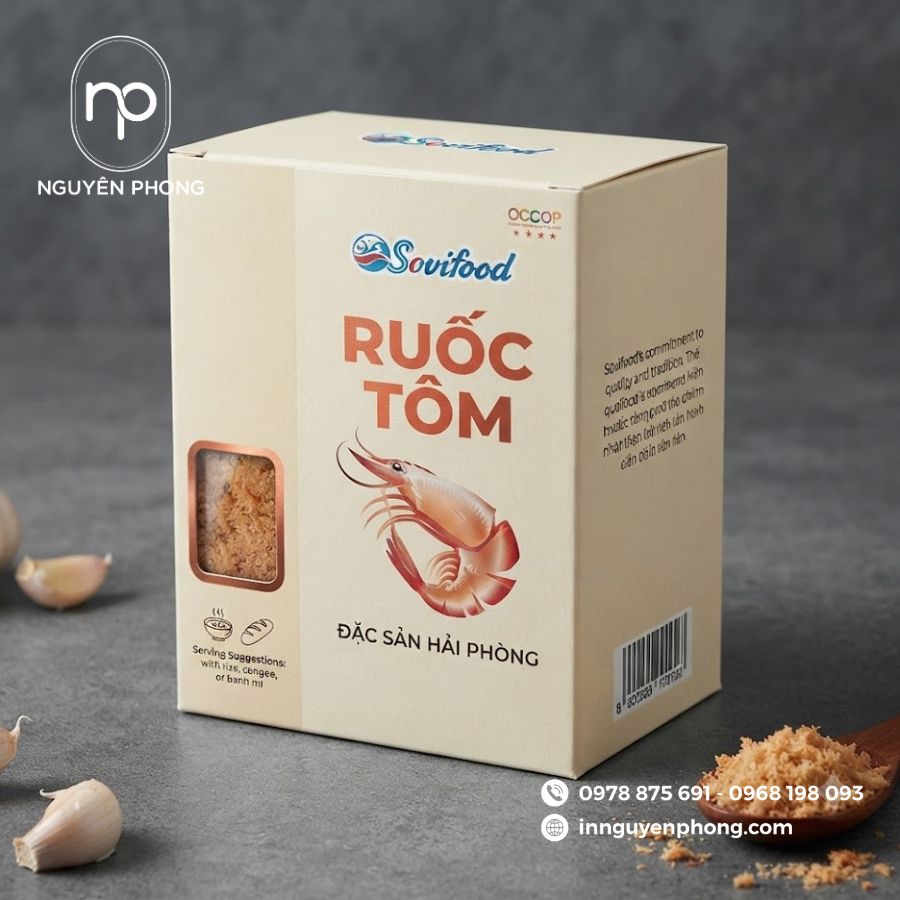 In hộp đựng ruốc tôm