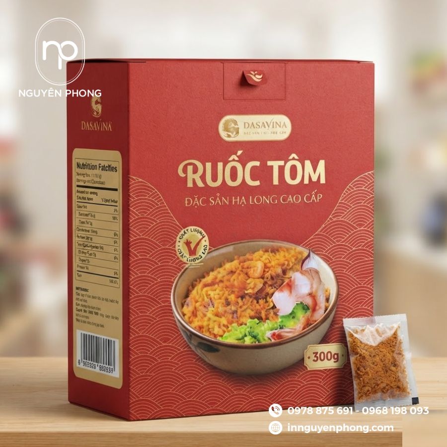 In hộp đựng ruốc, ruốc cá, ruốc tôm chuyên nghiệp – Nâng tầm thương hiệu, bứt phá doanh số