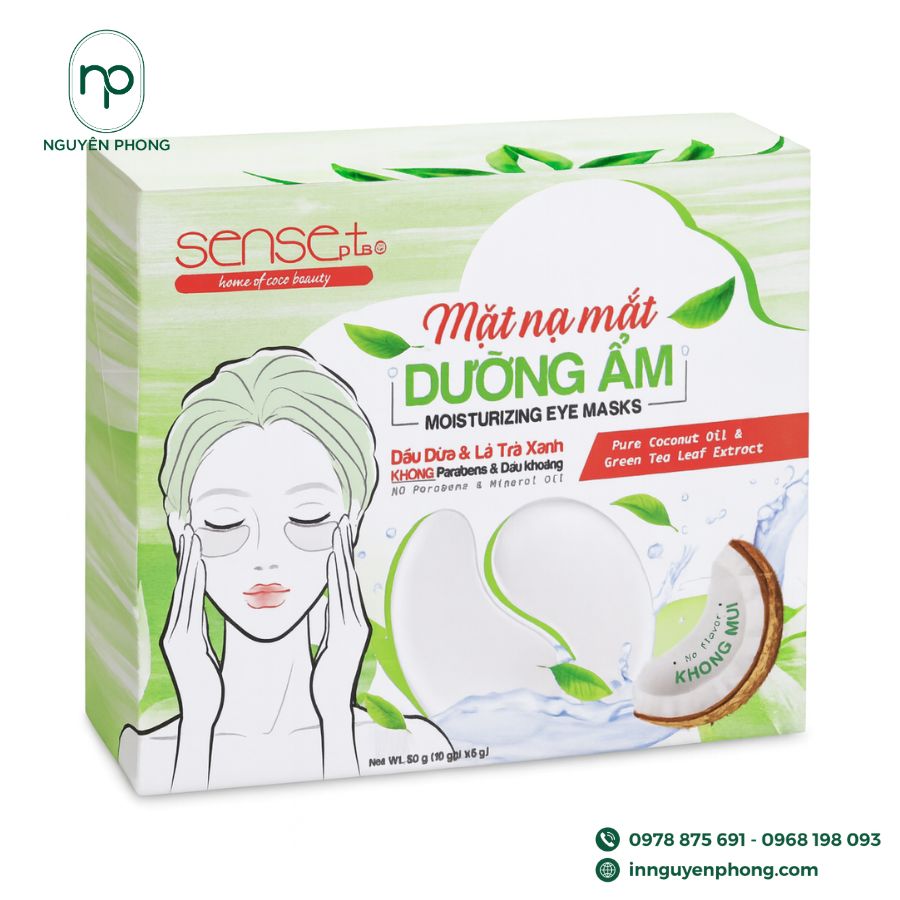 In hộp giấy đựng mặt nạ đẹp