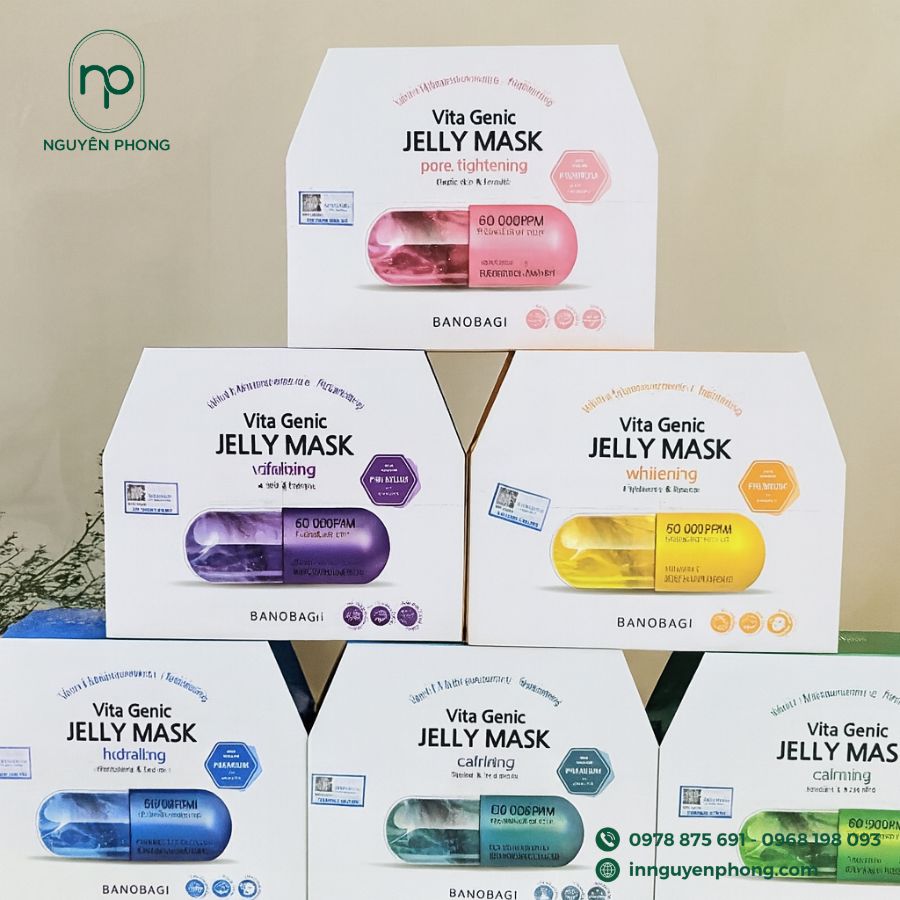 In hộp giấy đựng mặt nạ đẹp