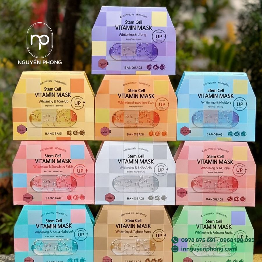 In hộp giấy đựng mặt nạ đẹp