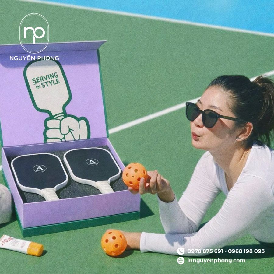 Hộp đựng pickleball đẹp