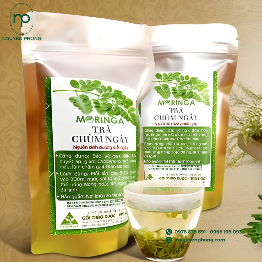 In Tem Dán Đẹp Cho Trà Xanh