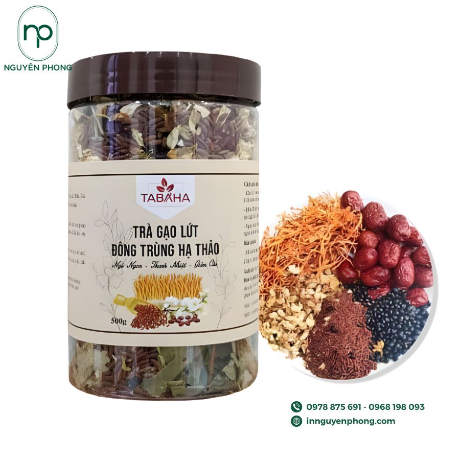 In Tem Dán Đẹp Cho Trà Gạo Lứt