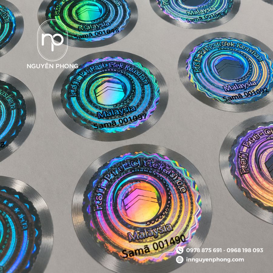 In Tem Hologram Giá Rẻ – Giải Pháp Tem Chống Giả Hiệu Quả
