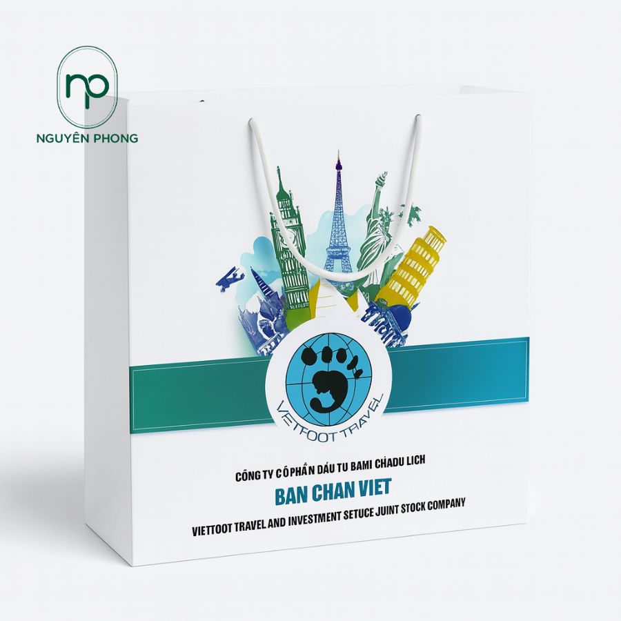 In Túi Giấy Du Lịch Chuyên Nghiệp