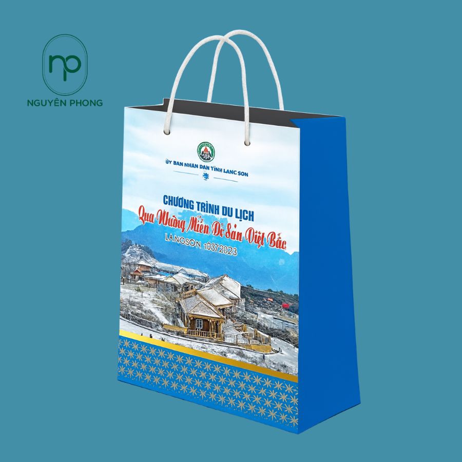In Túi Giấy Du Lịch Chuyên Nghiệp