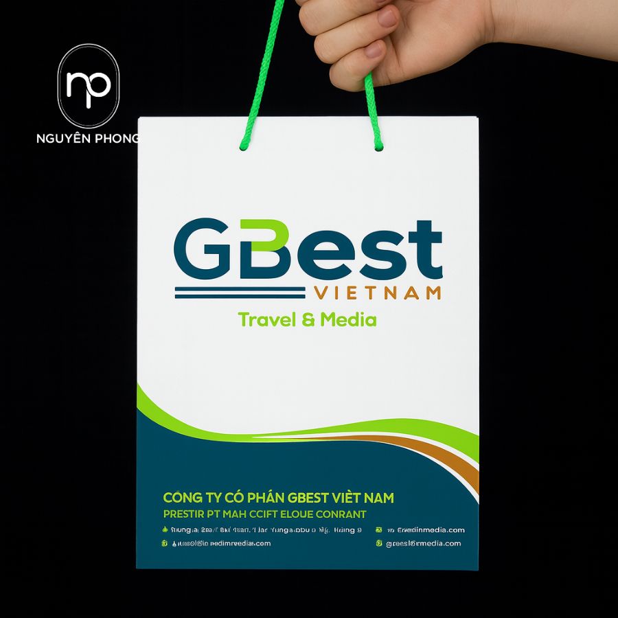 In Túi Giấy Du Lịch Chuyên Nghiệp