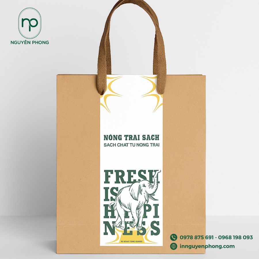 In túi giấy đựng sầu riêng giá rẻ