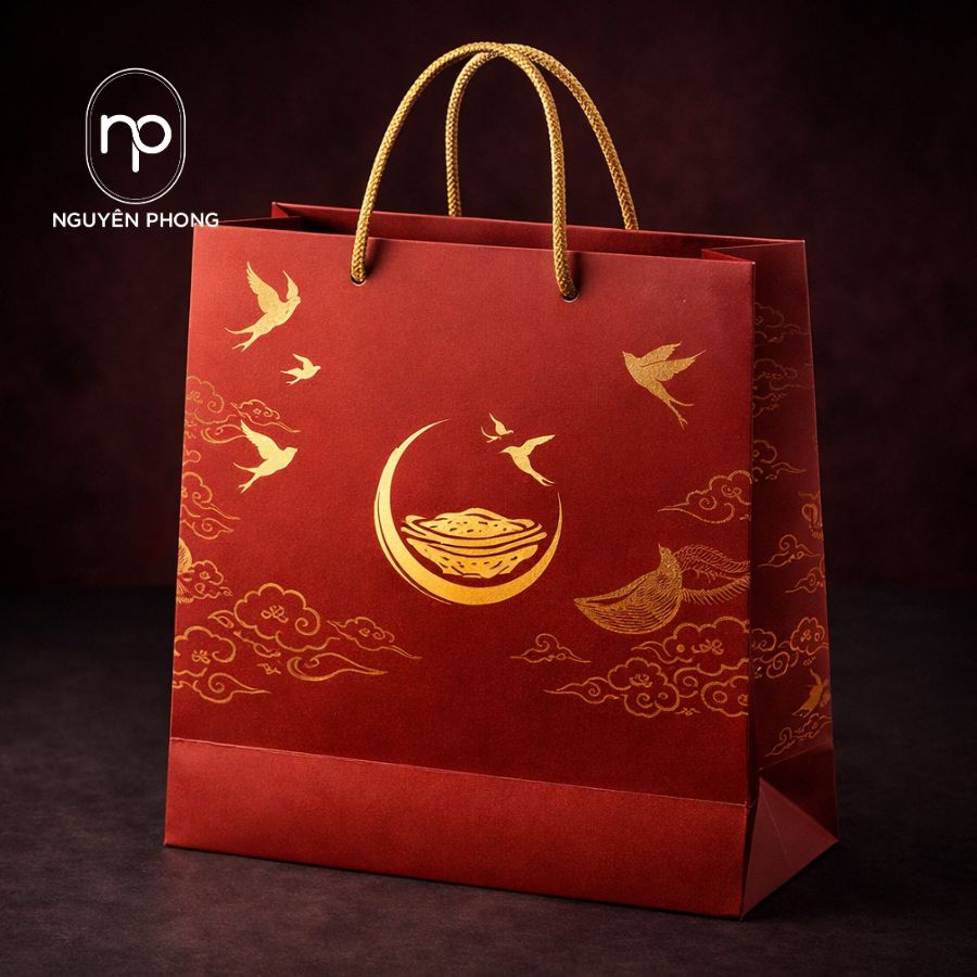 in túi giấy đựng yến sào