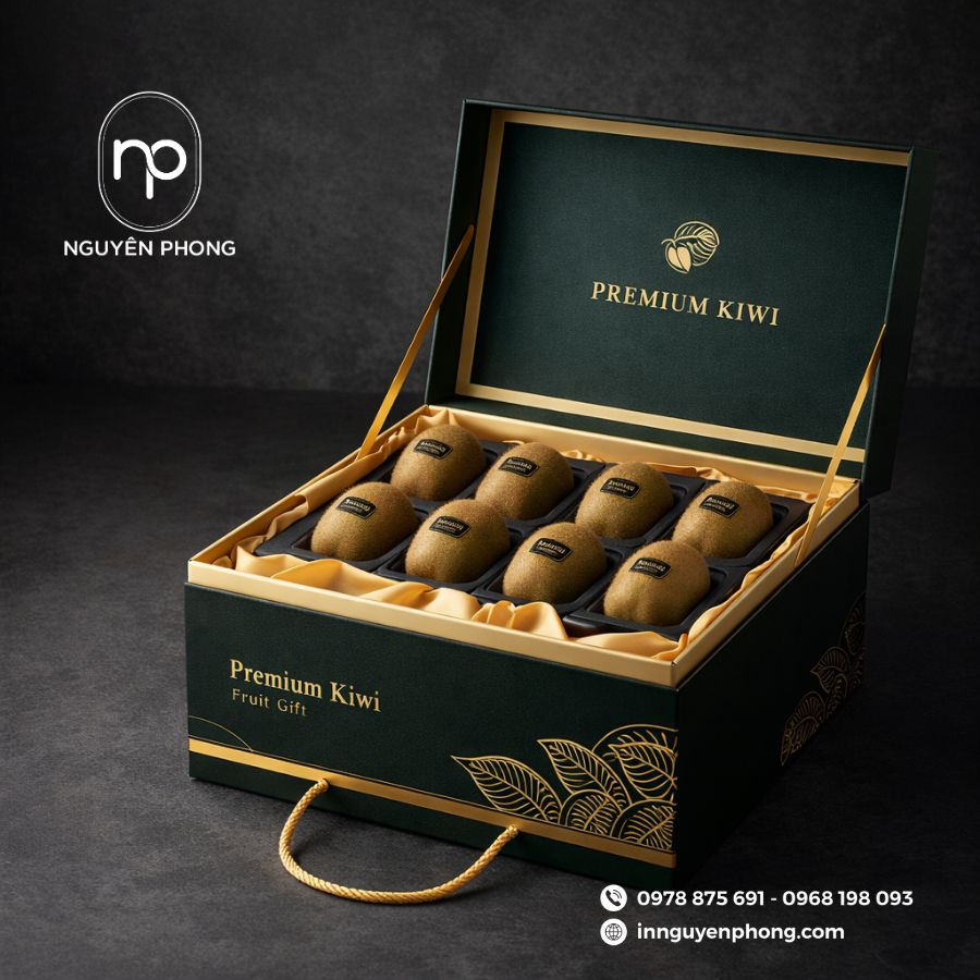 hộp giấy đựng kiwi