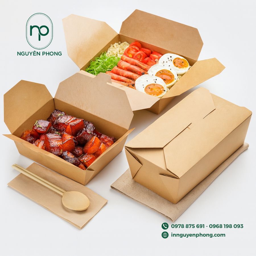 In hộp đựng đồ ăn theo yêu cầu tại TPHCM