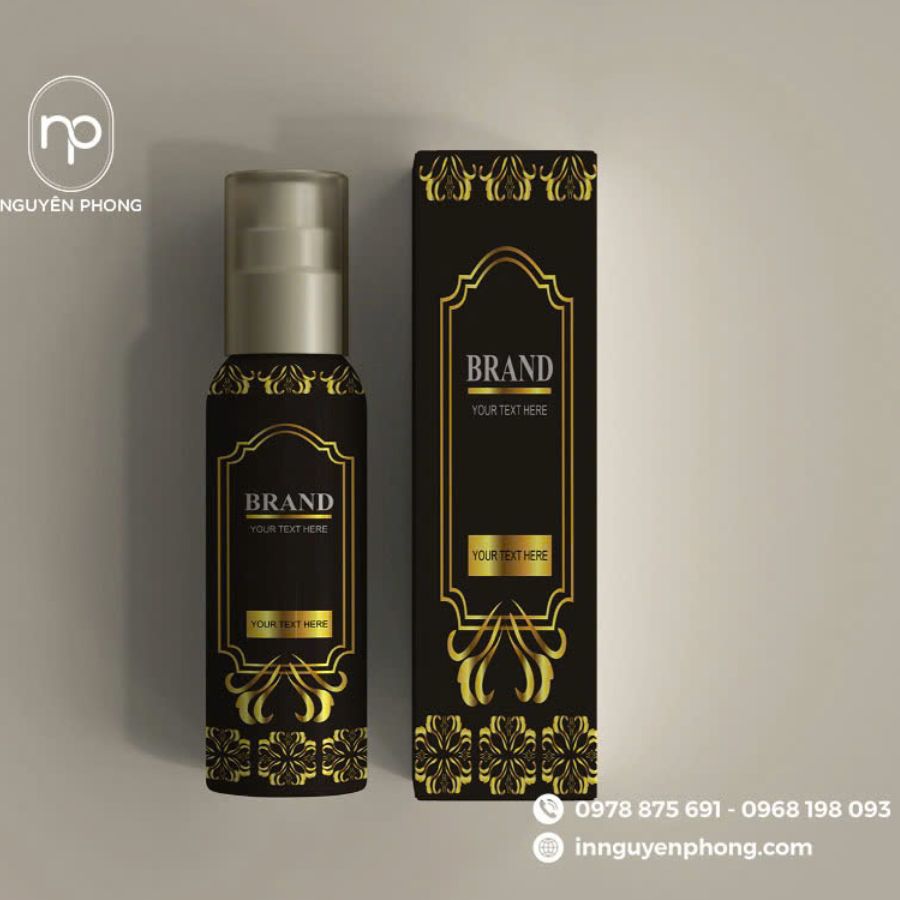 In Hộp Đựng Nước Hoa Chất Lượng Tại TPHCM