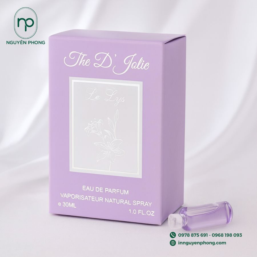 In Hộp Đựng Nước Hoa Chất Lượng Tại TPHCM