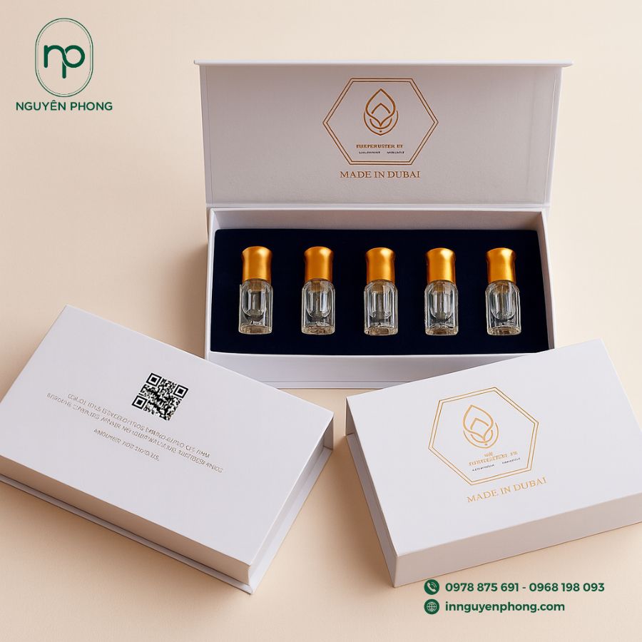 In Hộp Đựng Nước Hoa Chất Lượng Tại TPHCM