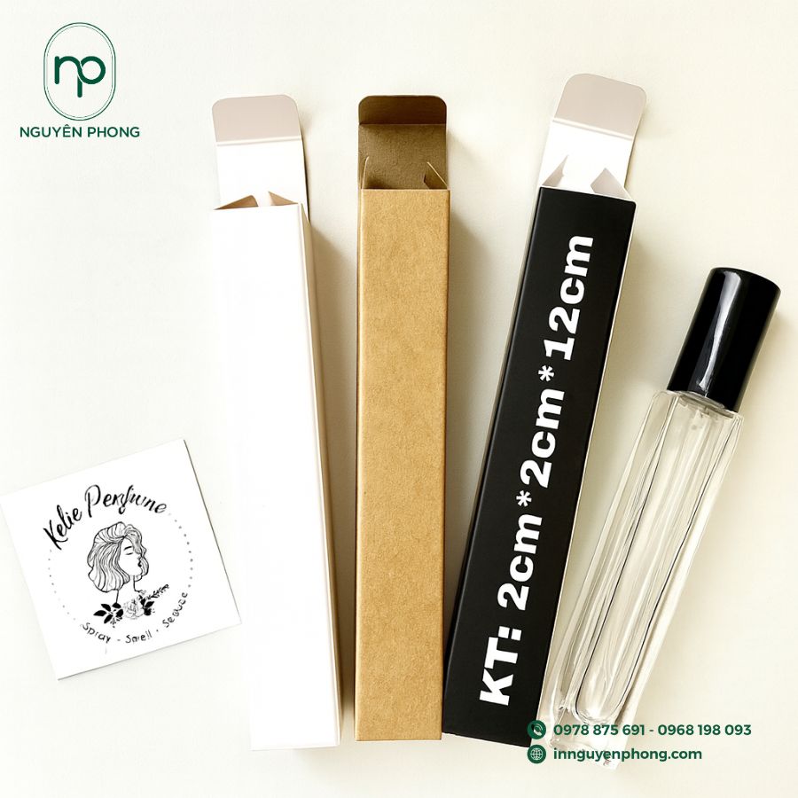 In Hộp Đựng Nước Hoa Chất Lượng Tại TPHCM