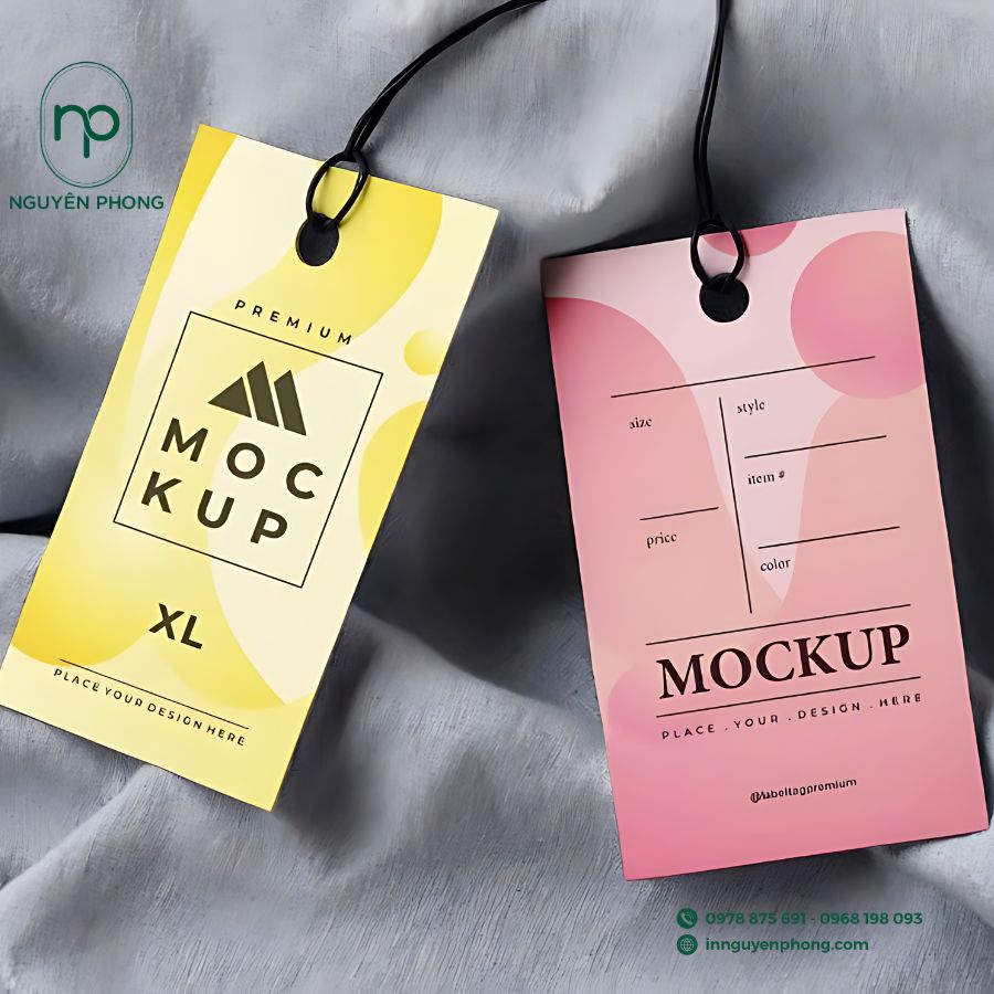 Dịch vụ in tag giấy theo yêu cầu