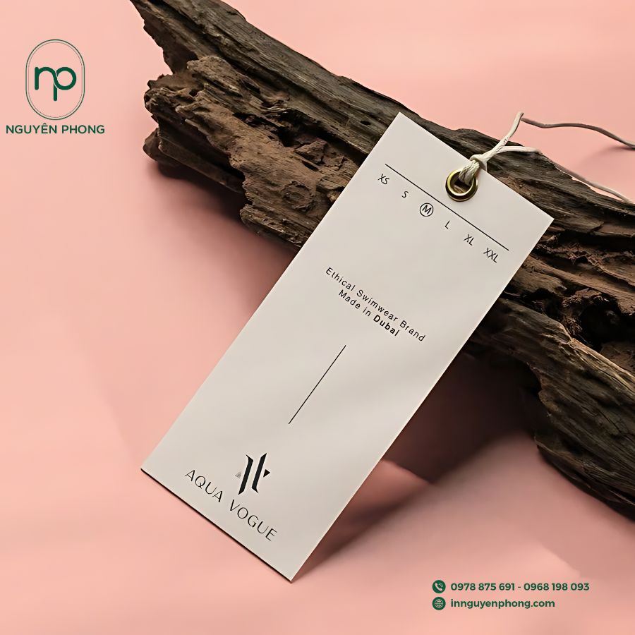 Dịch vụ in tag giấy theo yêu cầu