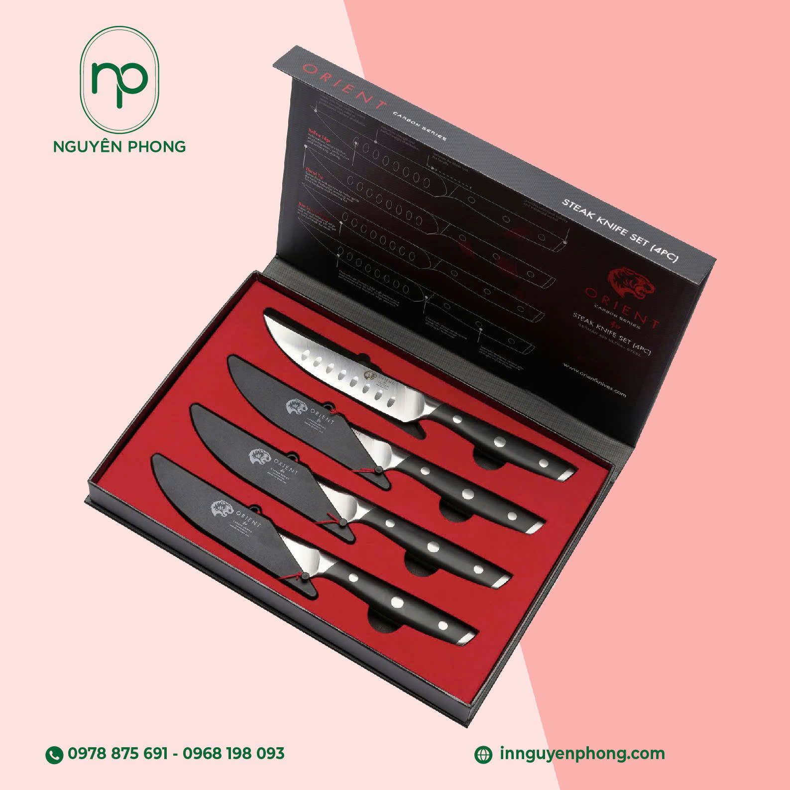 Một thiết kế hộp kết hợp màu đen và đỏ ấn tượng