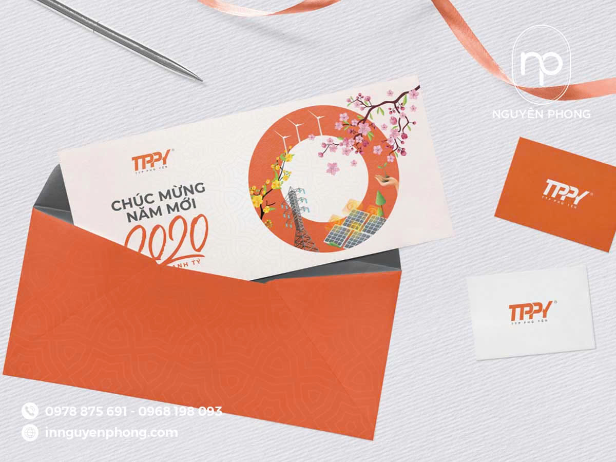 Thiệp mời thể hiện sự trân trọng của doanh nghiệp với người được mời