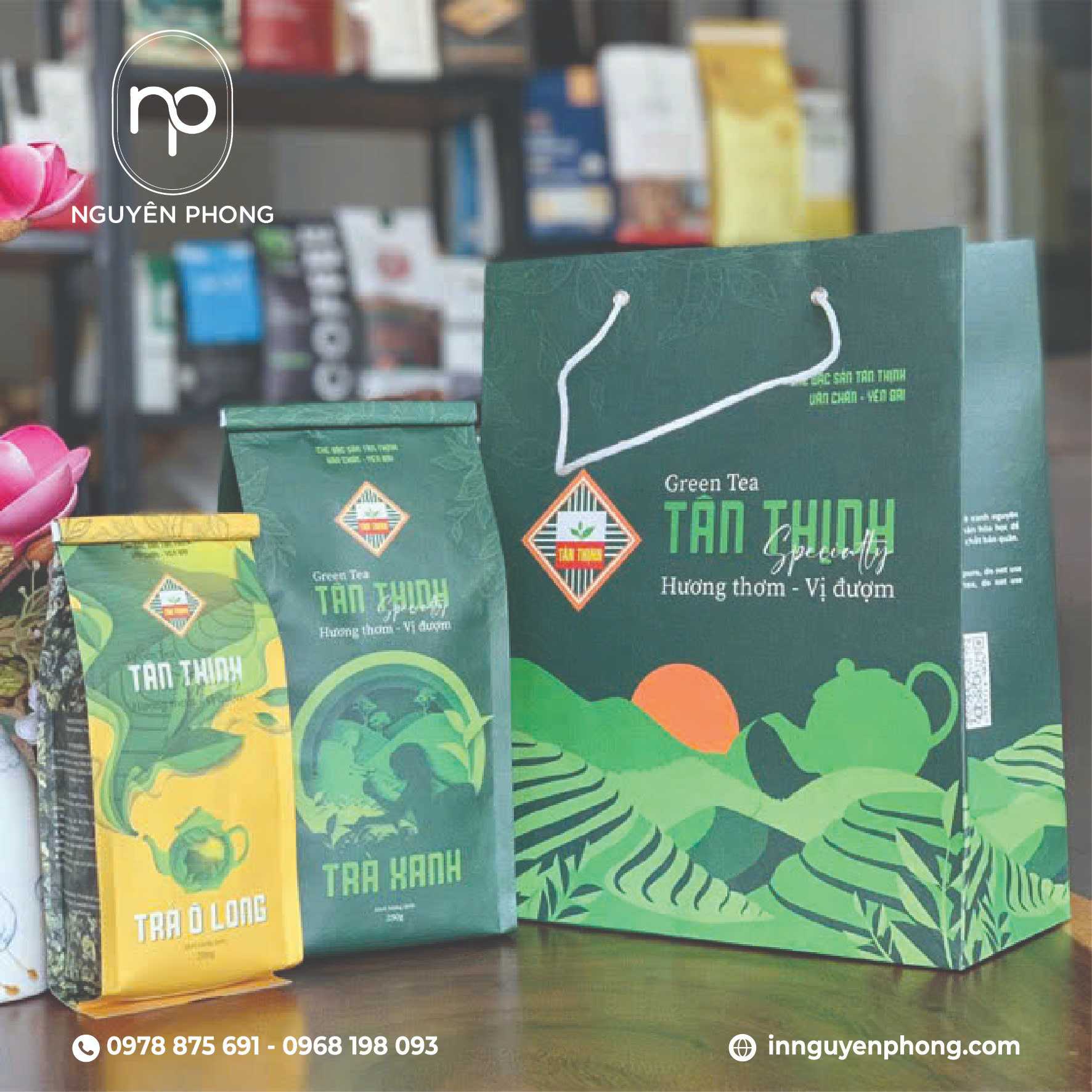 Túi đựng trà khô cao cấp