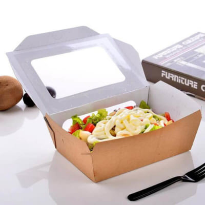 In hộp giấy đựng thức ăn nóng/ hộp giấy đựng đồ ăn nhanh