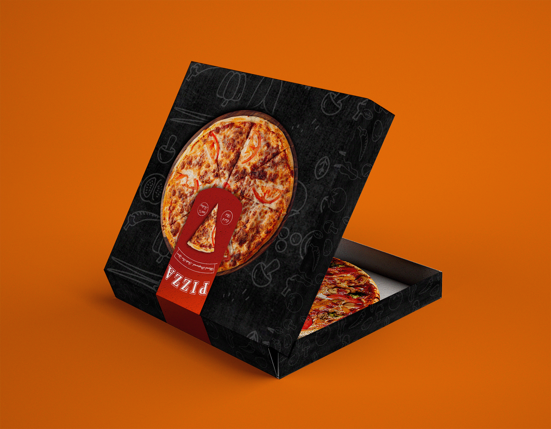 Hộp đựng bánh pizza sóng E