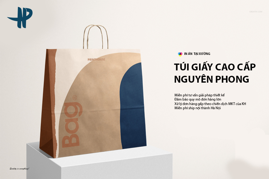 Túi giấy kraft tại hà nội